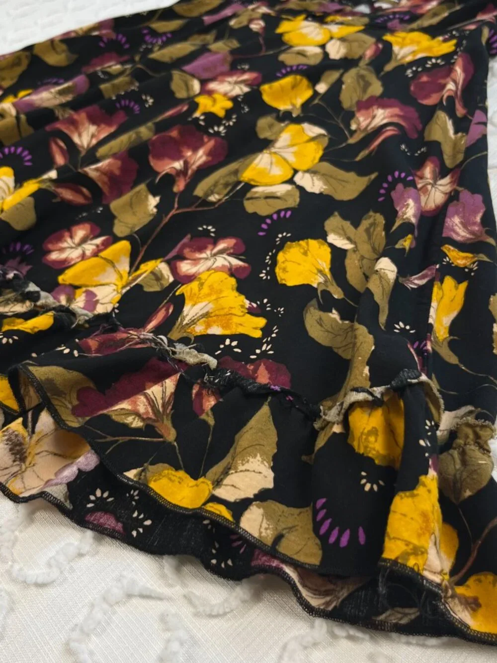 Free People Intimately Women's Floral Print Tunic Mini Slip Dress Size XS Boho